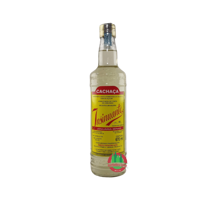 AGUARDENTE INSINUANTE GARRAFA VIDRO 670ML - Imagem 2