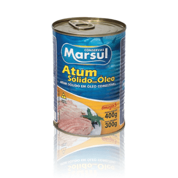 ATUM SOLIDO EM OLEO MARSUL 400G
