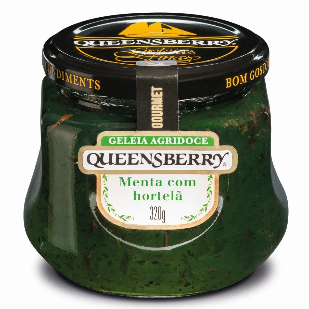 GELEIA DE MENTA E HORTELÃ QUEENSBERRY 320g