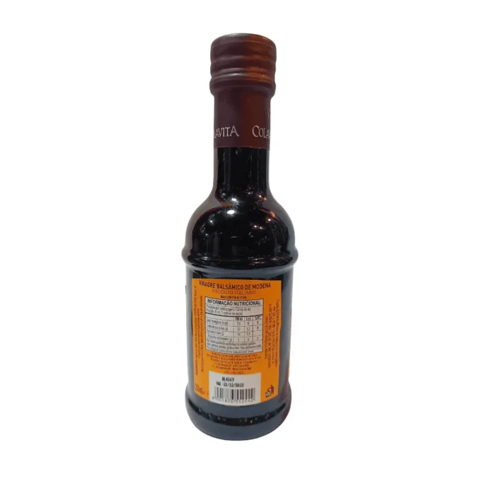 ACETO BALSAMICO COLAVITA 250ml - Imagem 8