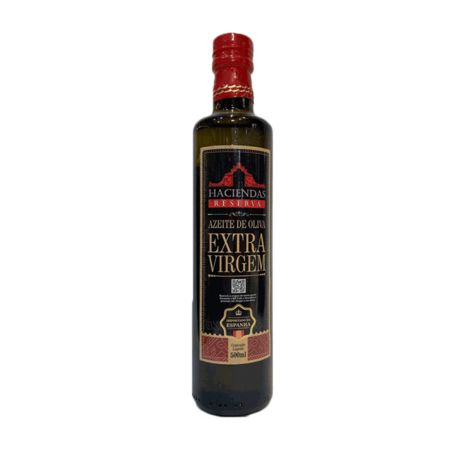 AZEITE EXTRA VIRGEM ESPANHOL HACIENDAS RESERVA 500ML
