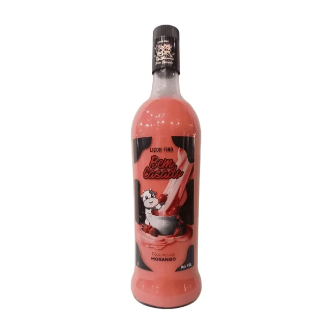 LICOR FINO BEM CASADO MORANGO 1 Lt