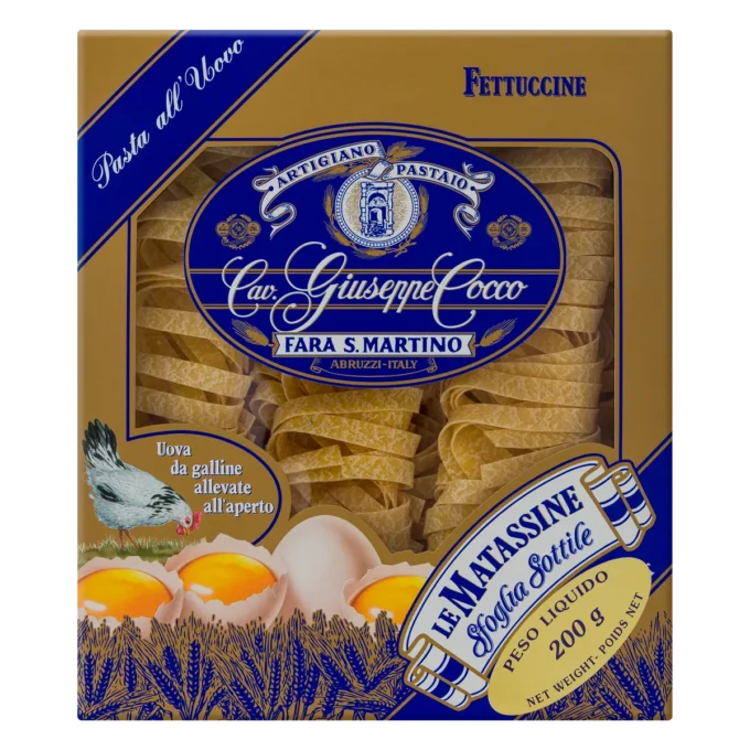FETTUCCINE ITALIANE GIUSEPPE COCCO LE MATASSINE 200G