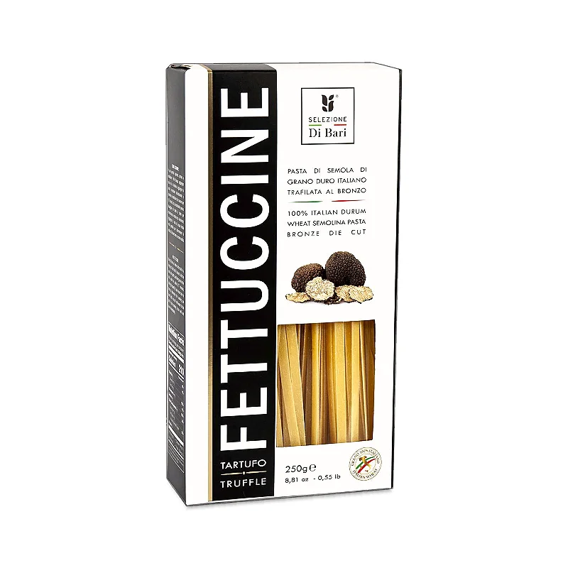 MACARRÃO FETTUCCINE TRUFA NEGRA DI BARI 250g