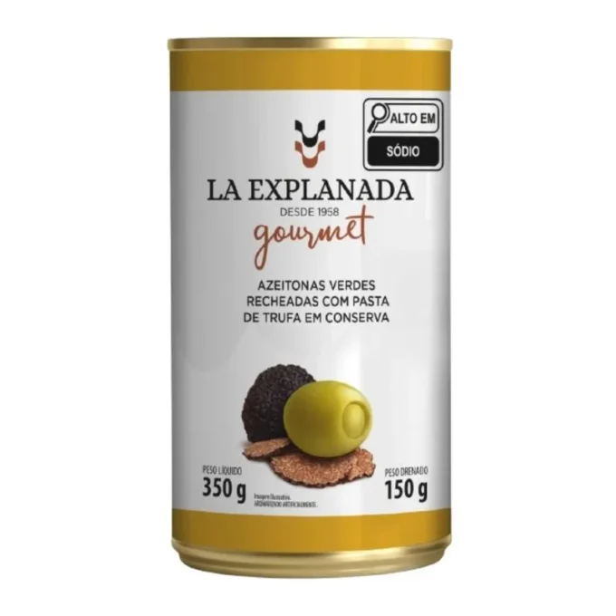 AZEITONAS VERDES RECHEADAS LA EXPLANADA 150G - Imagem 4