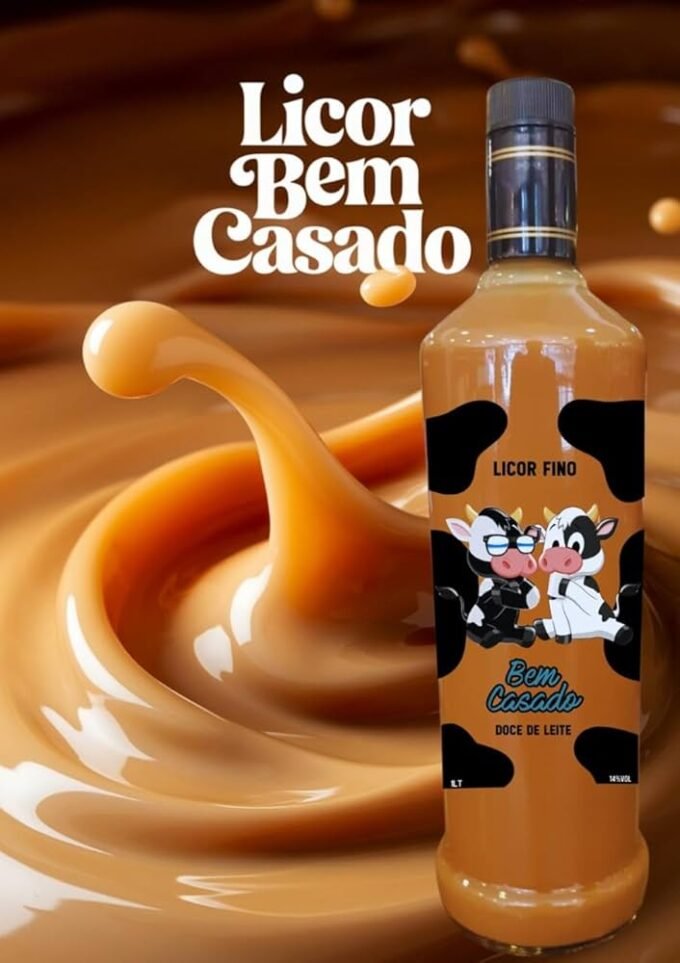 LICOR FINO BEM CASADO CHOCOLATE 1 Lt - Imagem 3