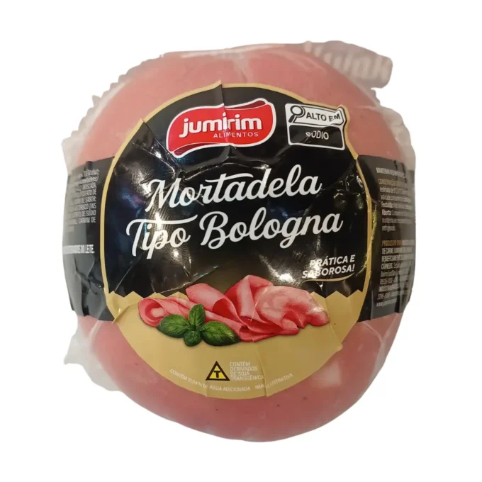 MORTADELA BOLINHA TIPO BOLOGNA JUMIRIM 700g