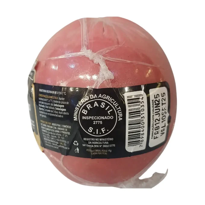 MORTADELA BOLINHA TIPO BOLOGNA JUMIRIM 700g - Imagem 3