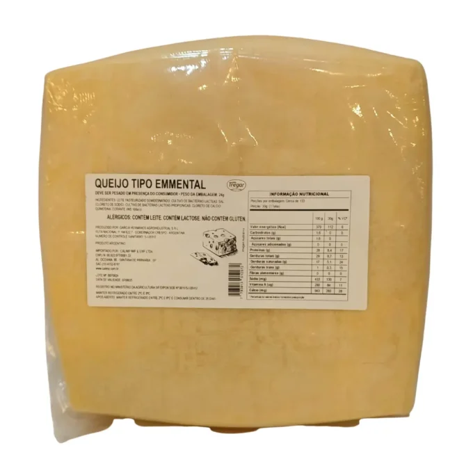 QUEIJO EMMENTHAL ARGENTINO TREGAR - Imagem 3