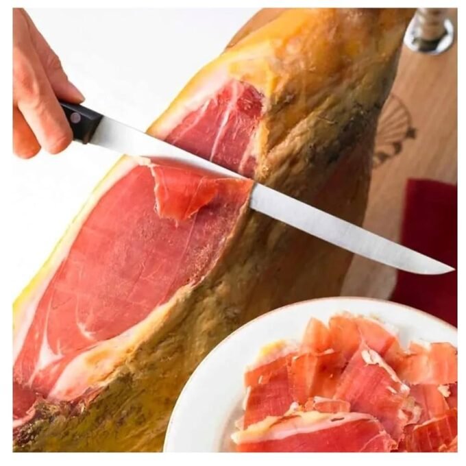 PRESUNTO CRU ESPANHOL JAMON SERRANO 12 MESES HACIENDAS - Imagem 3