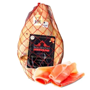 PRESUNTO CRU ESPANHOL JAMON SERRANO 12 MESES HACIENDAS
