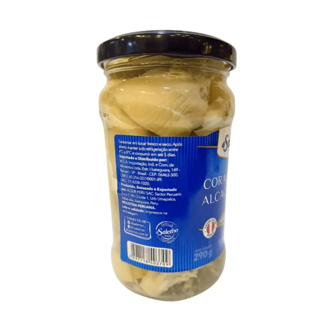 CORAÇÕES DE ALCACHOFRAS EM CONSERVA DI SALERNO 290g - Imagem 3