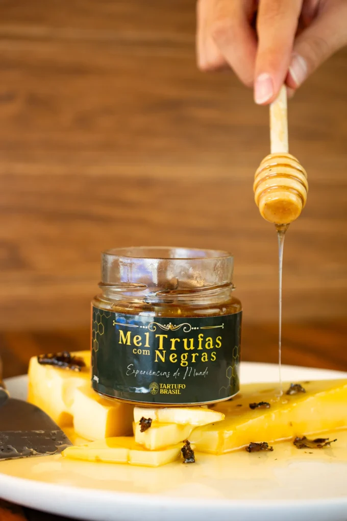 MEL COM TRUFAS NEGRAS EMPORIO TARTUFI 200g - Imagem 3