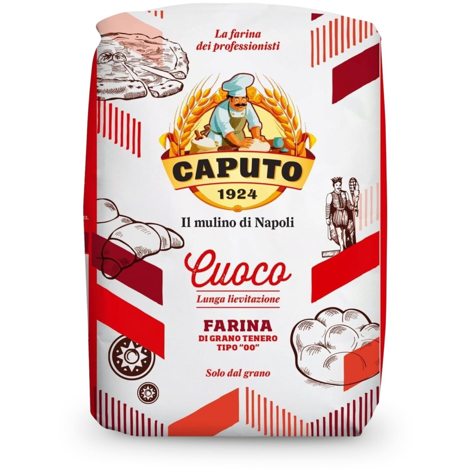 FARINHA ITALIANA TIPO 00 CAPUTO CUOCO 1KG