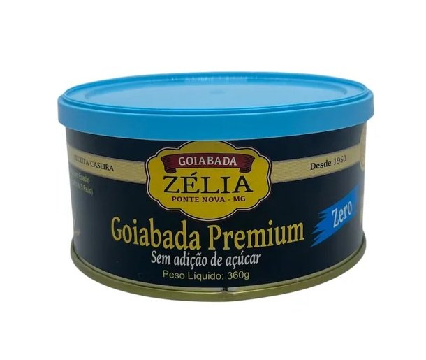 GOIABADA PREMIUM SEM AÇUCAR ZELIA 360g