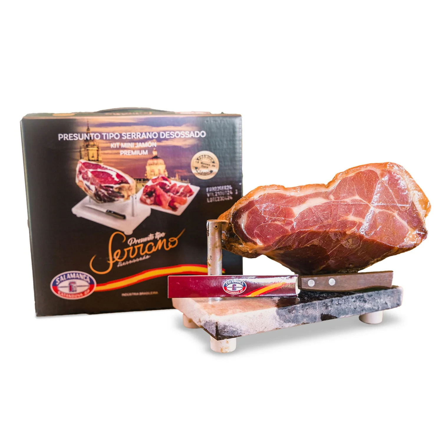 KIT MINI PRESUNTO CRU TIPO SERRANO PREMIUM 18 MESES SALAMANCA 1KG