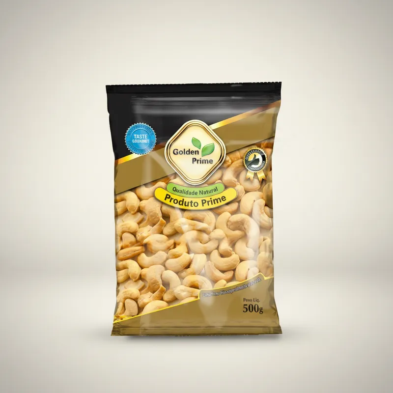 Castanha De Caju Premium Torrada Salgada 500g - Golden Prime - Imagem 3