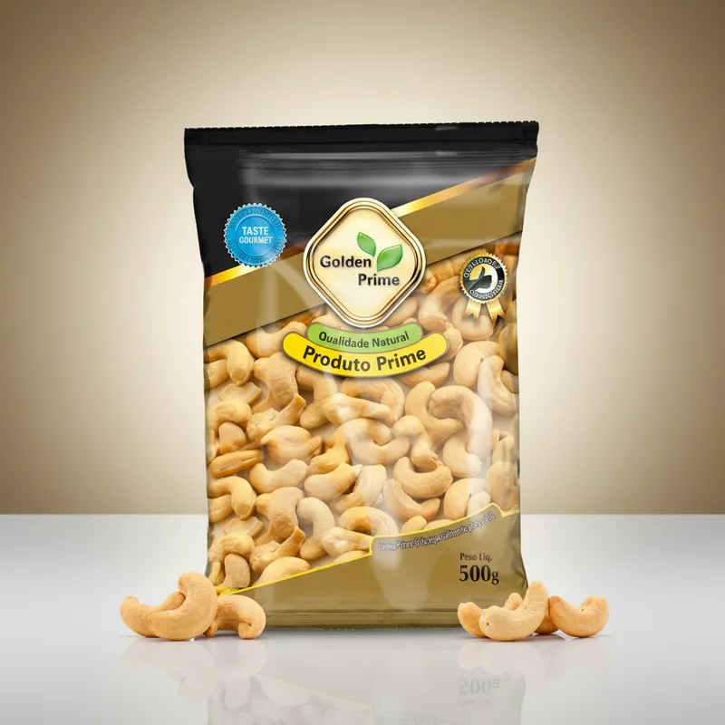 Castanha De Caju Premium Torrada Salgada 500g - Golden Prime - Imagem 5