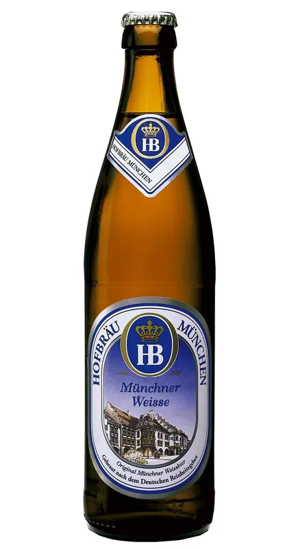 Cerveja Alemã Hb Hofbräu Münchener Weisse 500ml